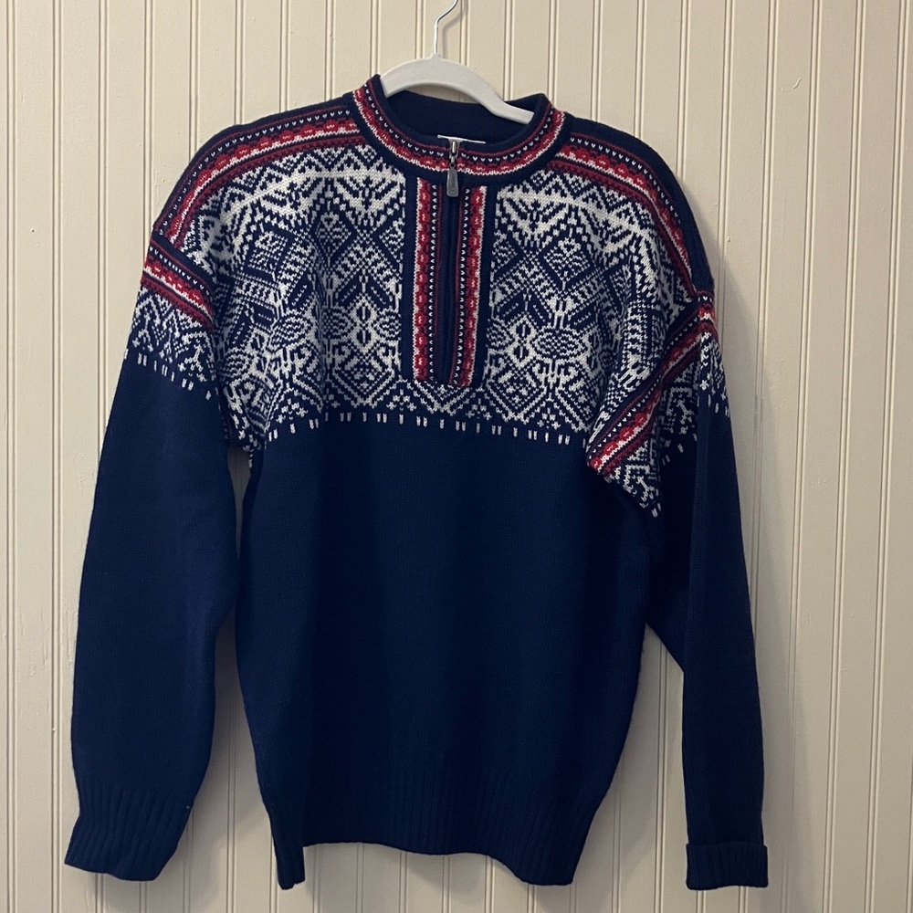 Classic Nordic Pattern Men's Sweater